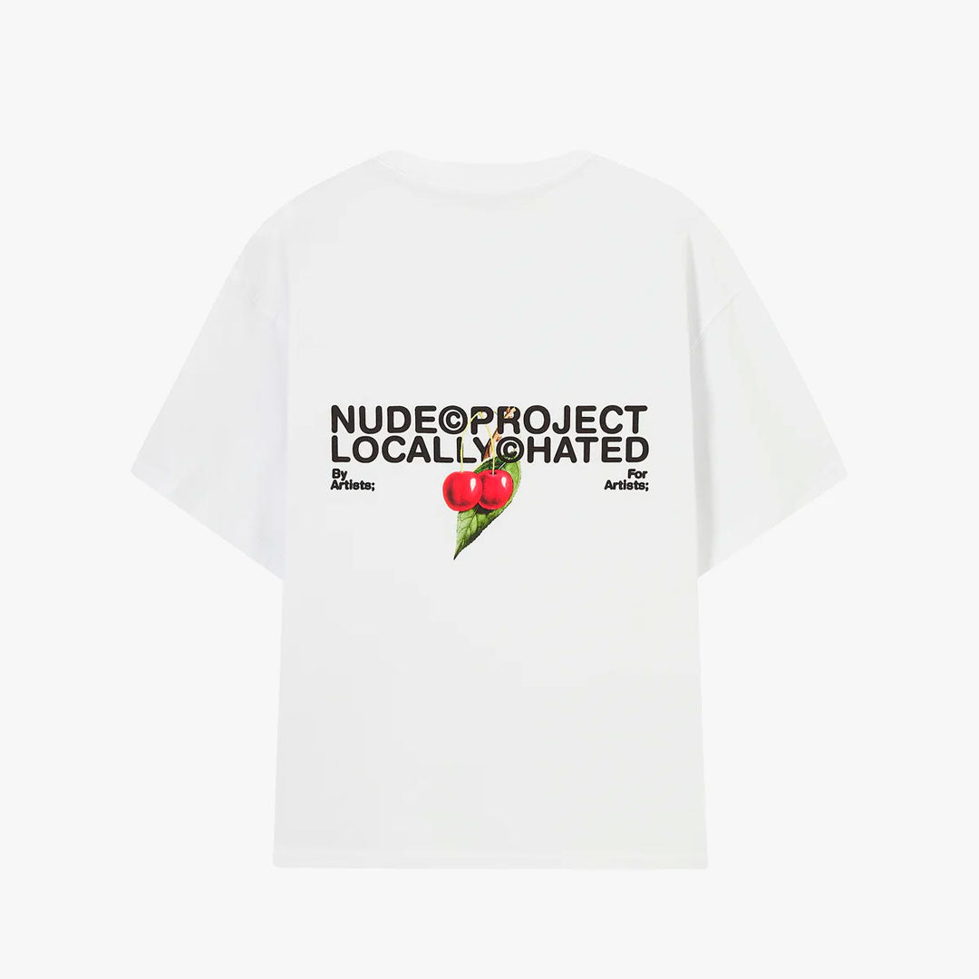 Camiseta Nude Project Locally Cherry White