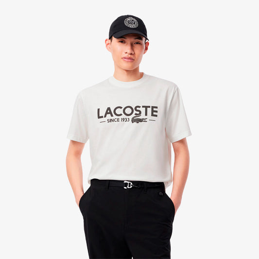 Camiseta Lacoste Age en blanco