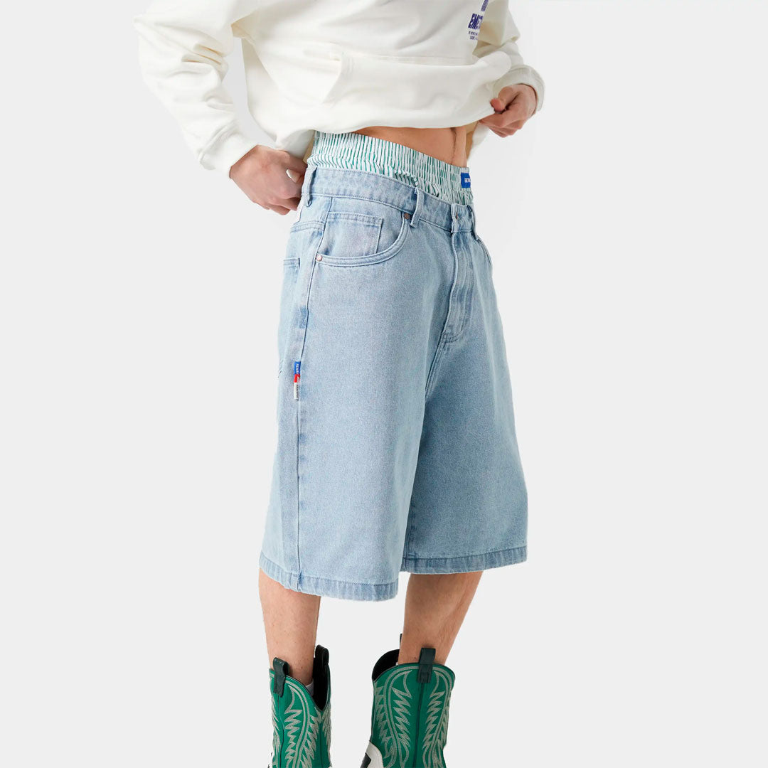 Short Eme Studios Andy Cloudy Denim