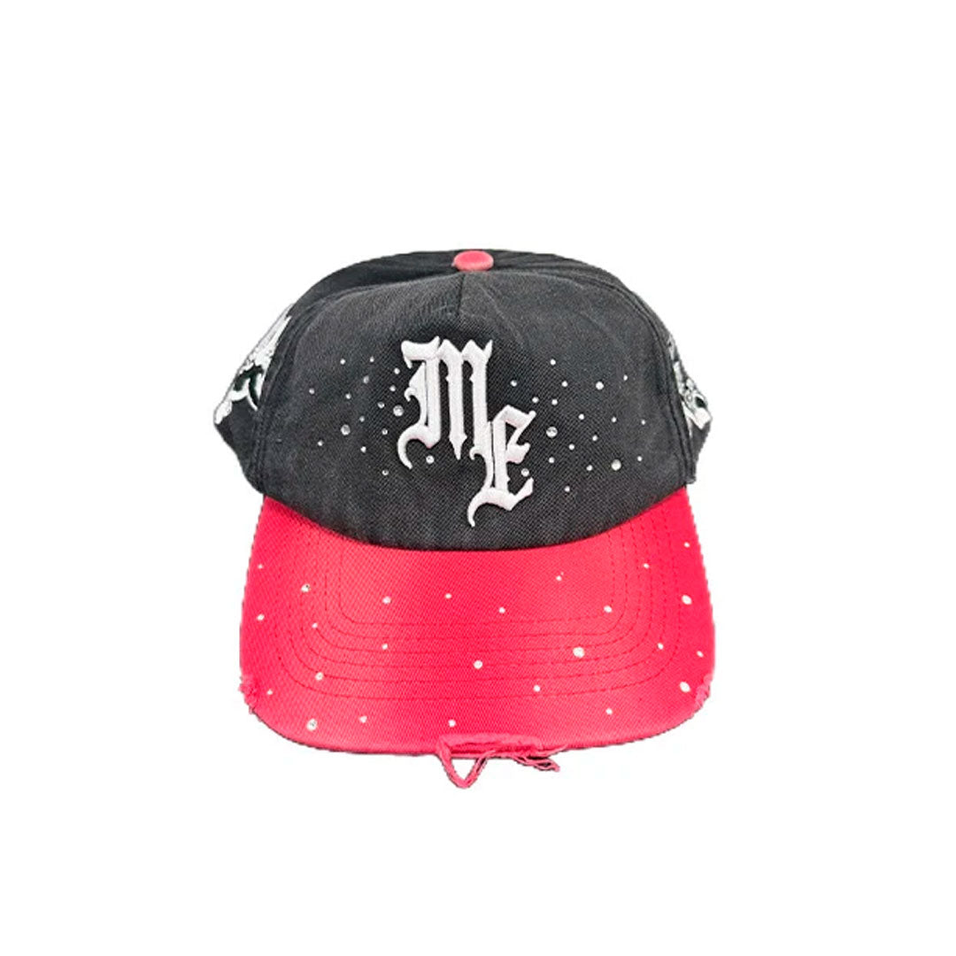 Gorro Mixed Emotion Rhinestone Black