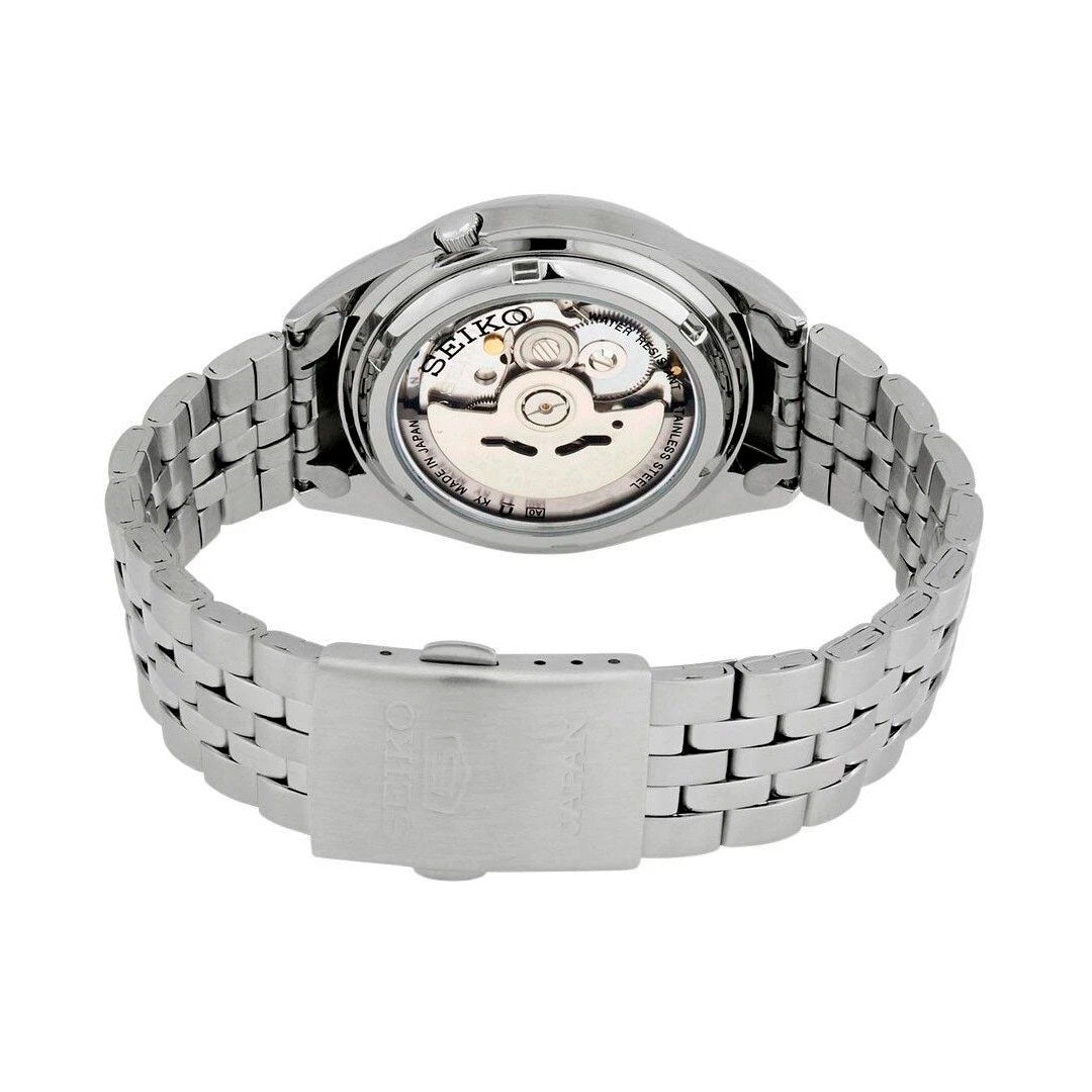 Seiko 5 Black Dial Stainless Steel