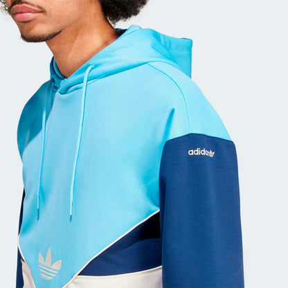 Hoodie adidas Originals Adicolor Cutline en azul