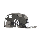 Gorro Supreme x New Era MLB Teams Box Logo en camo