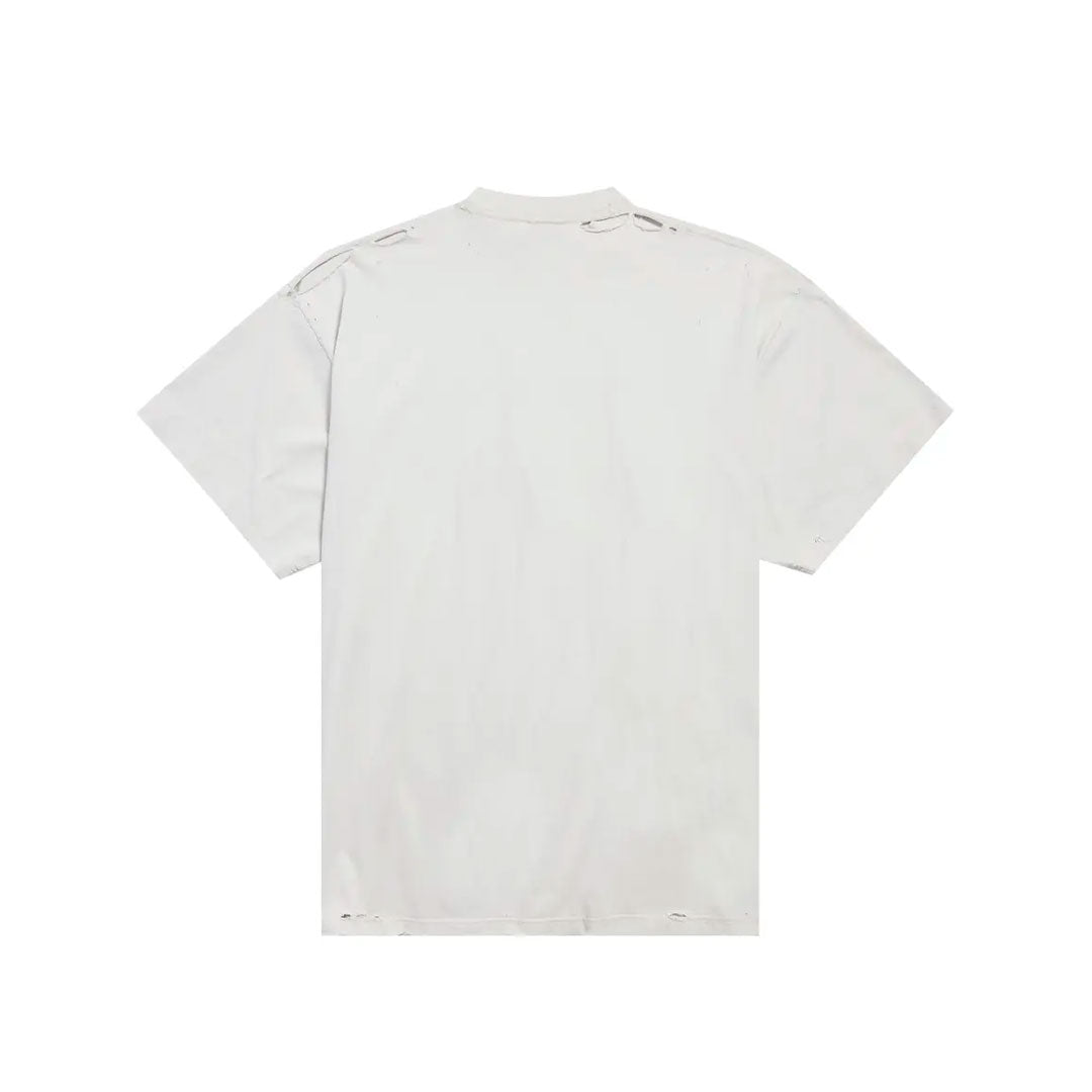 Camiseta Balenciaga 3B Liquefied White