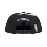 Gorro Supreme x New Era Chicago White Sox Ajustable Black