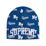 Gorro de lana Supreme x New Era Monogram Royal