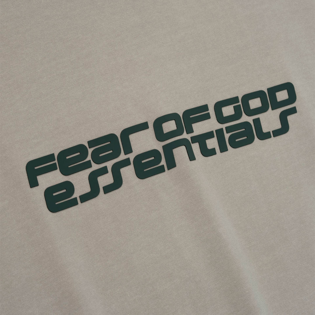 Camiseta Essentials Fear of God 90s Smoke Grey