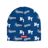 Gorro de lana Supreme x New Era Monogram Royal