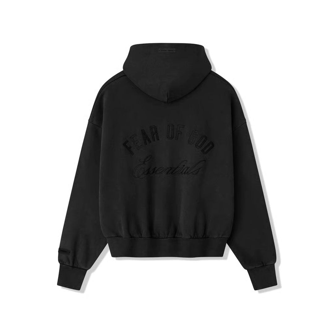 Campera Essentials Fear of God Embossed 90s Vintage Black