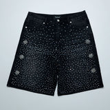 Short Fraternal Denim Astro Washed Black