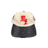 Gorro Mixed Emotion Rhinestone Tan