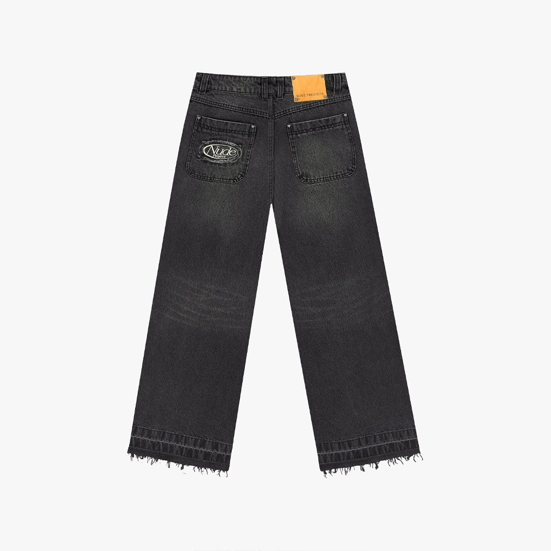 Pantalón Nude Project Old Baggy Denim Black