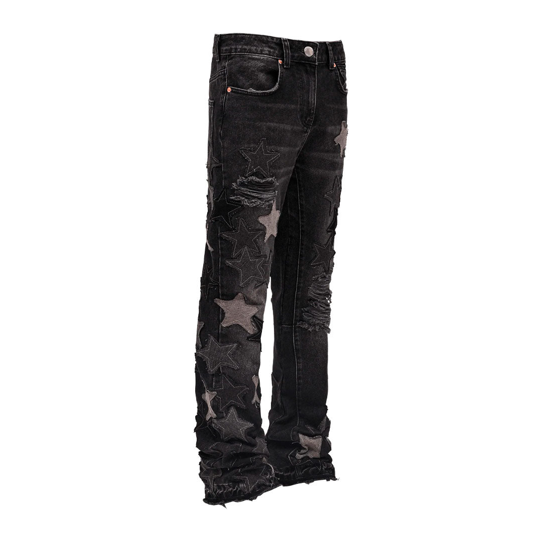 Pantalón Reputation Star Flare Black