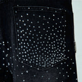 Short Fraternal Denim Astro Washed Black