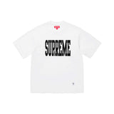 Camiseta Supreme Stretch Appliqué White