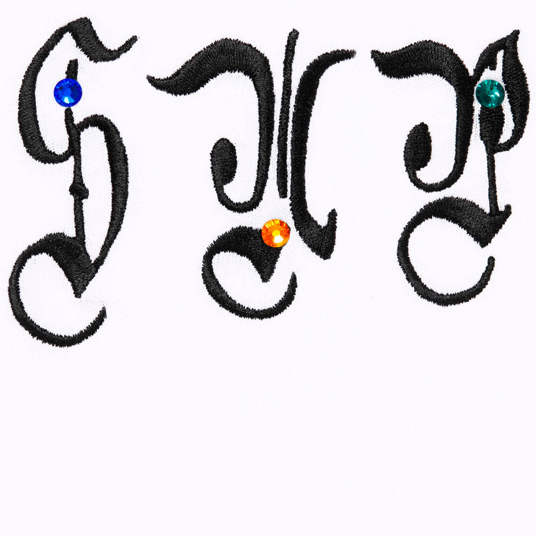 Camiseta Supreme AOI Gems en blanco