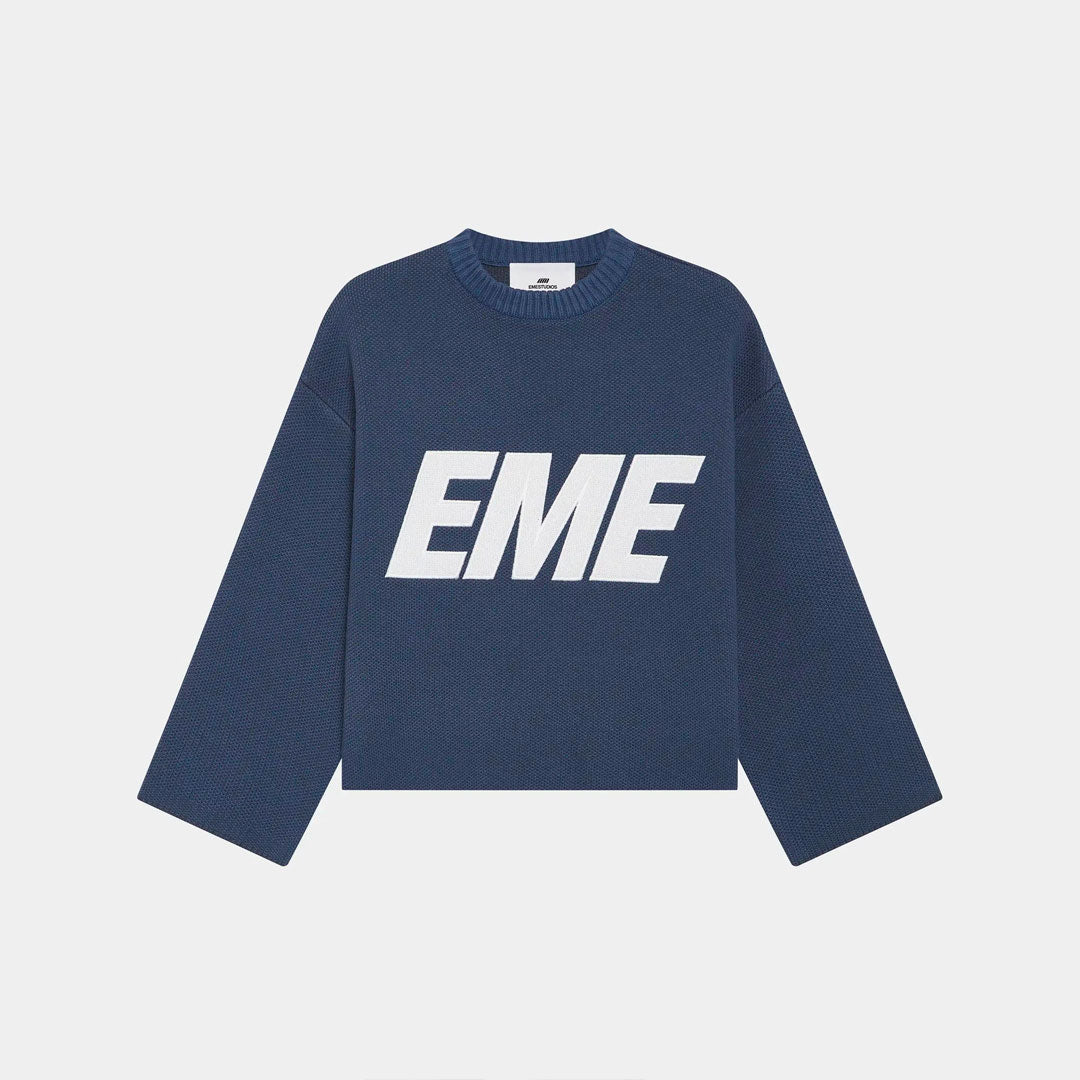 Sweater Eme Studios Flux Navy