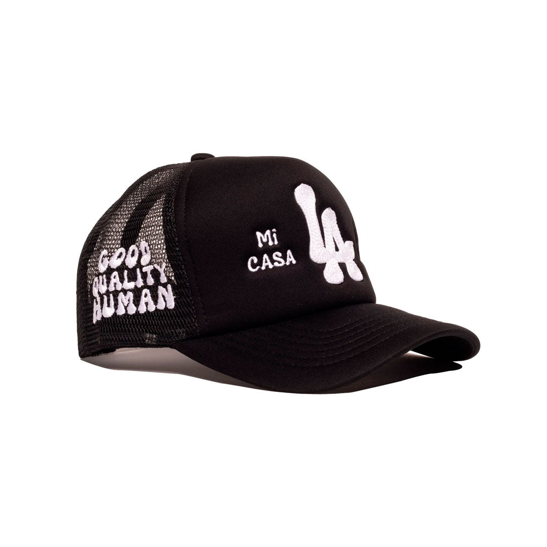Gorro GQH Mi Casa Su Casa Trucker Black/White