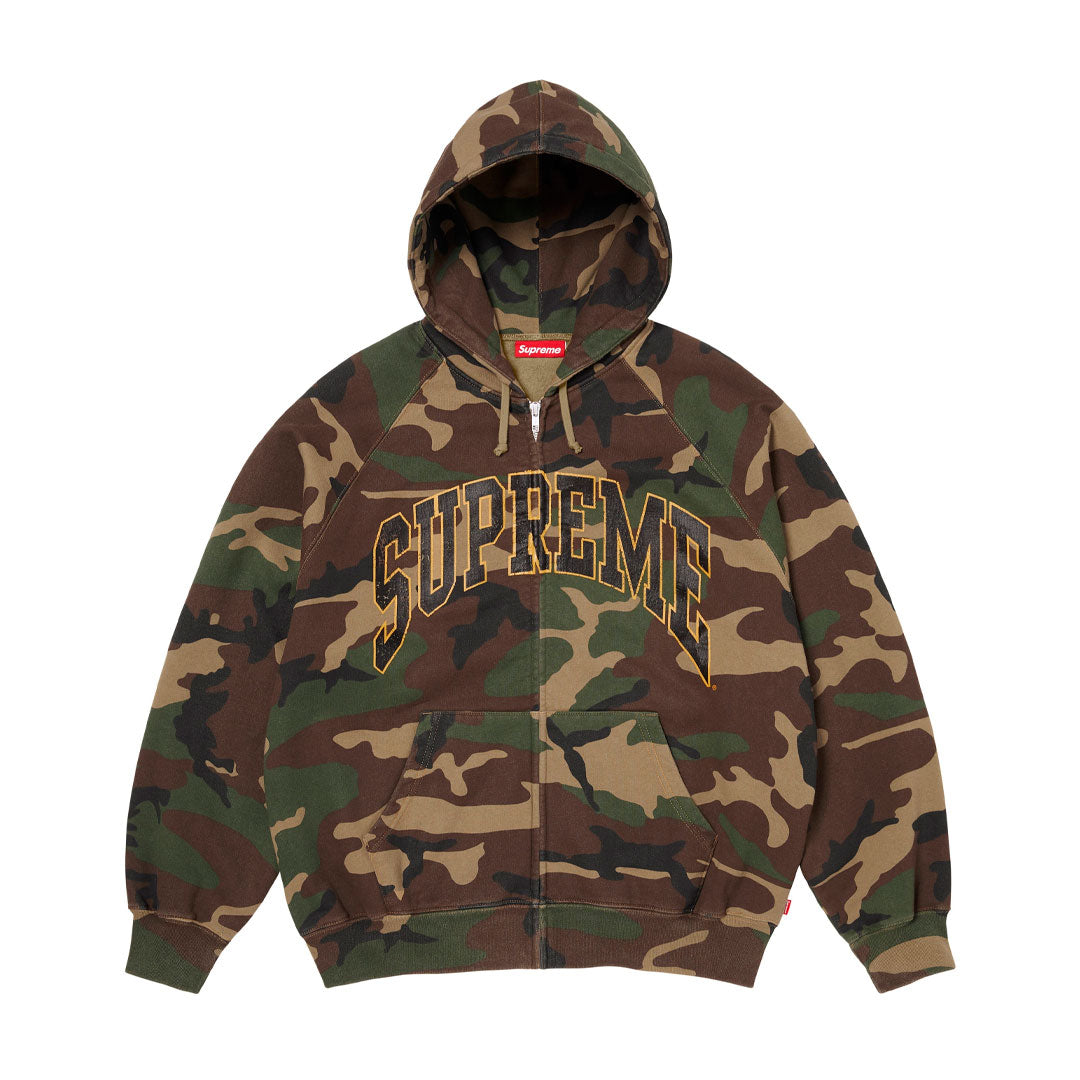 Campera Supreme Cracked Woodland Camo