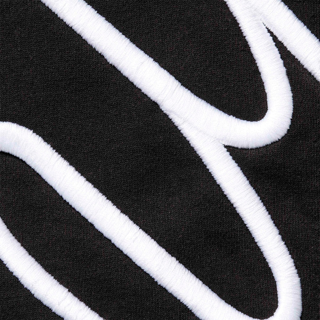 Hoodie Supreme Shoulder Script en negro