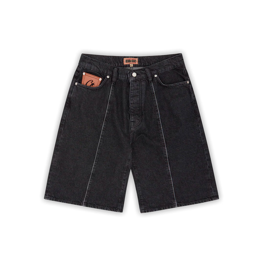 Short Corteiz C-Star Denim en negro
