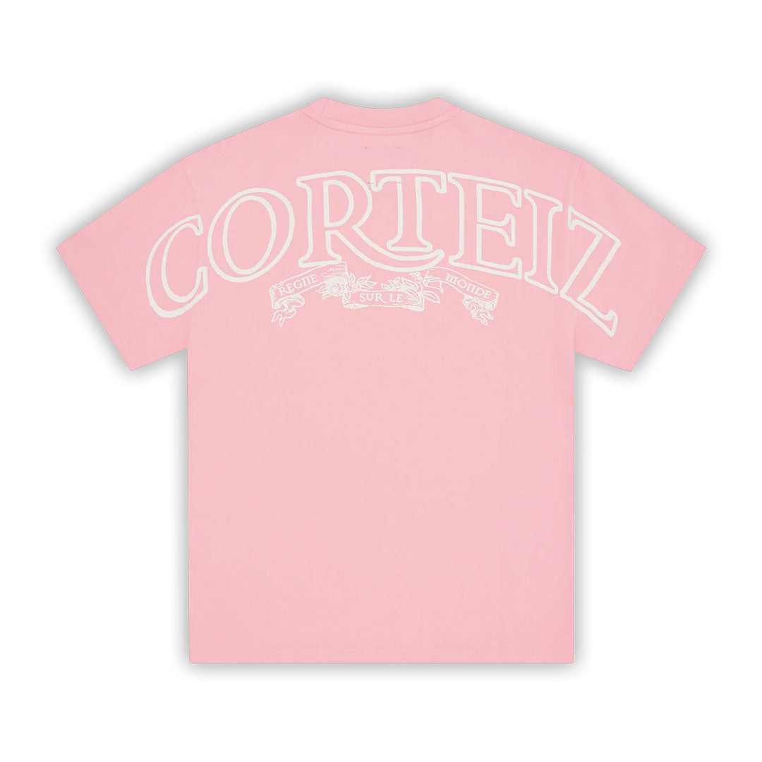 Camiseta Corteiz Royale Heavyweight Pink