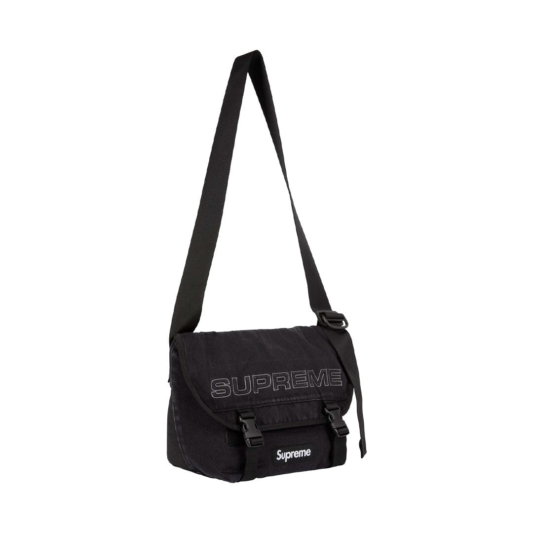 Bag Supreme Denim Messenger Black