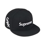 Gorro Supreme x New Era MLB Teams Box Logo en negro