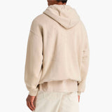 Hoodie Off-White Appliquéd French Cotton Terry