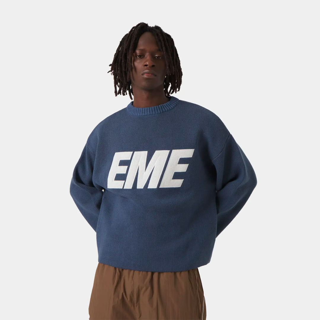 Sweater Eme Studios Flux Navy