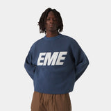 Sweater Eme Studios Flux Navy