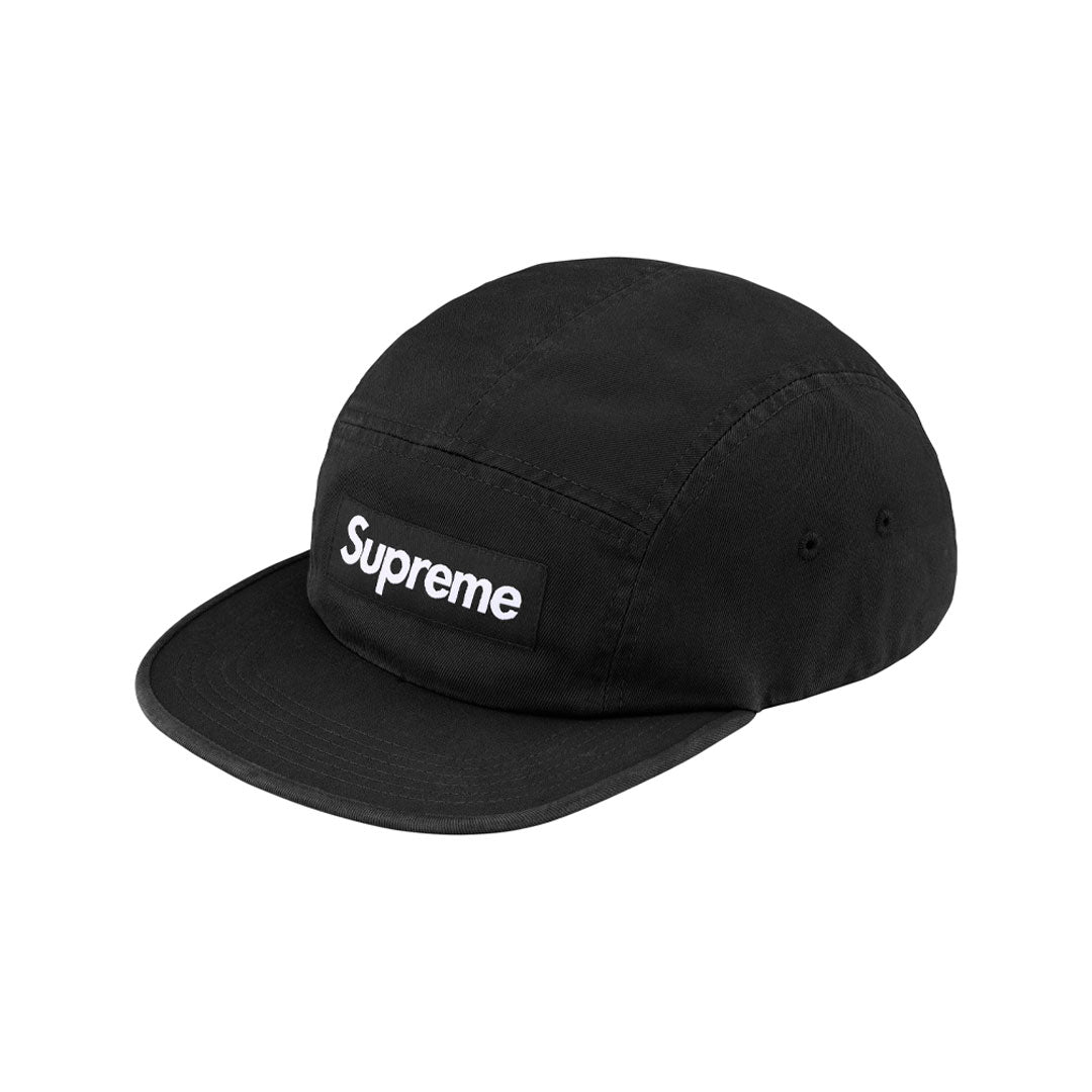 Gorro Supreme Washed Chino Camp Black