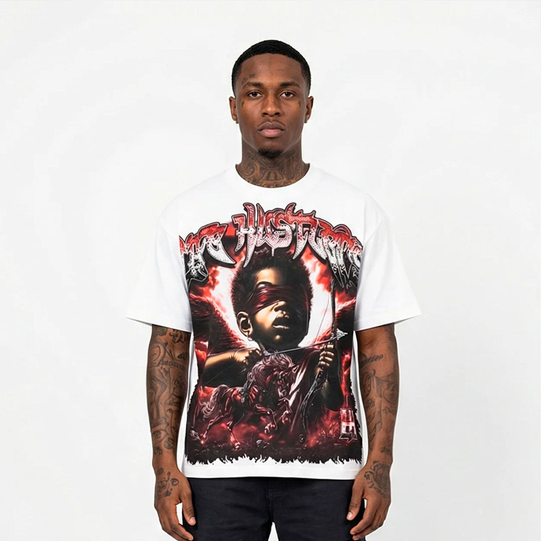 Camiseta Life Hustlers Warrior Girl White