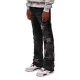 Pantalón Reputation Star Flare Black
