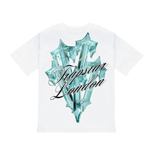 Camiseta Trapstar Diamond en blanco