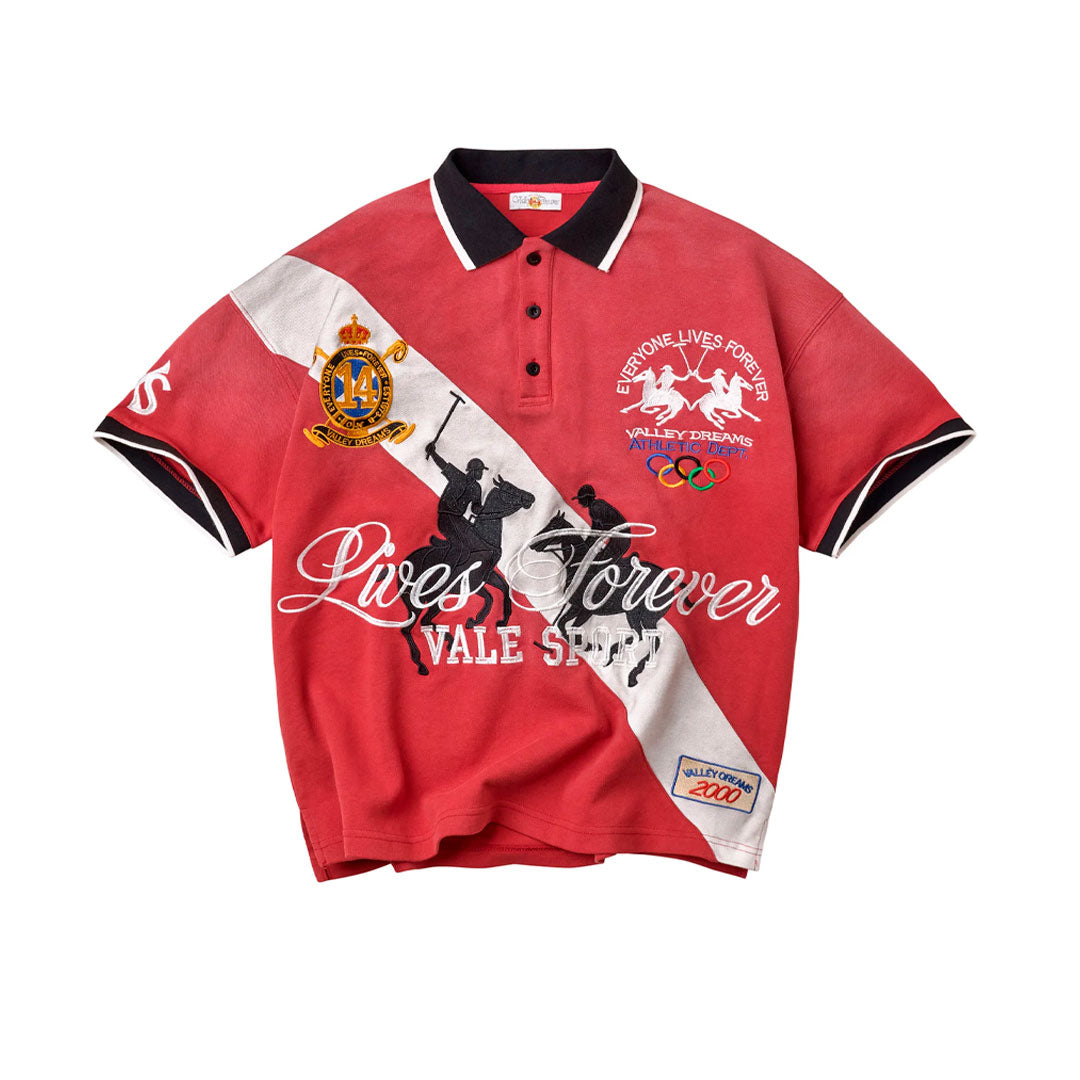 Camiseta Vale Forever London Polo Red