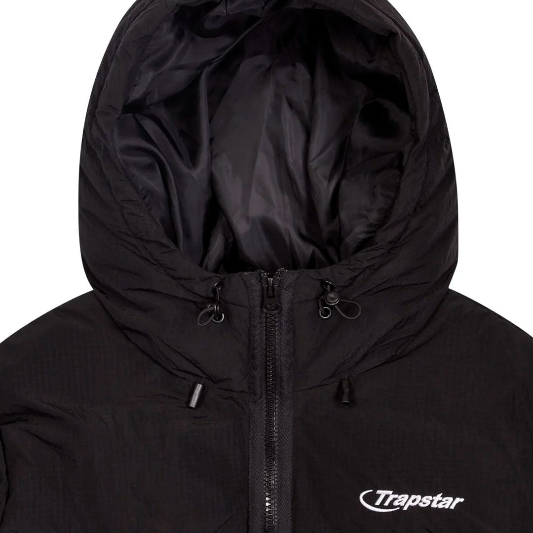 Campera puffer Trapstar Hyperdrive en negro