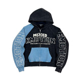 Campera Mixed Emotion Split Decision Blue