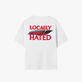 Camiseta Nude Project Locally Hated en blanco