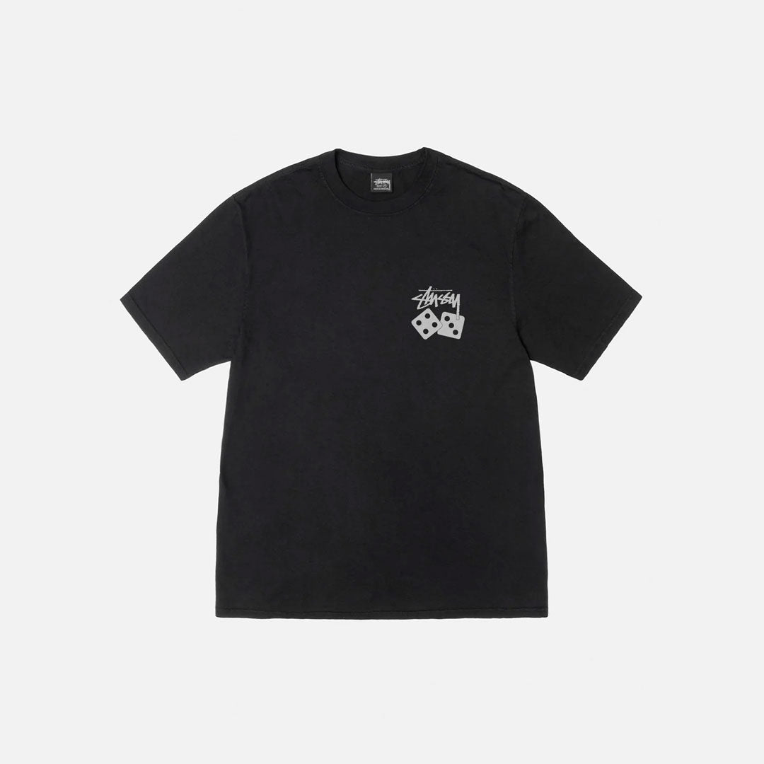 Camiseta Stussy Dice en negro