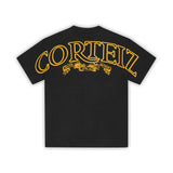 Camiseta Corteiz Royale Heavyweight en amarillo