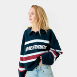 Buzo Eme Studios Bachatas Navy Polo