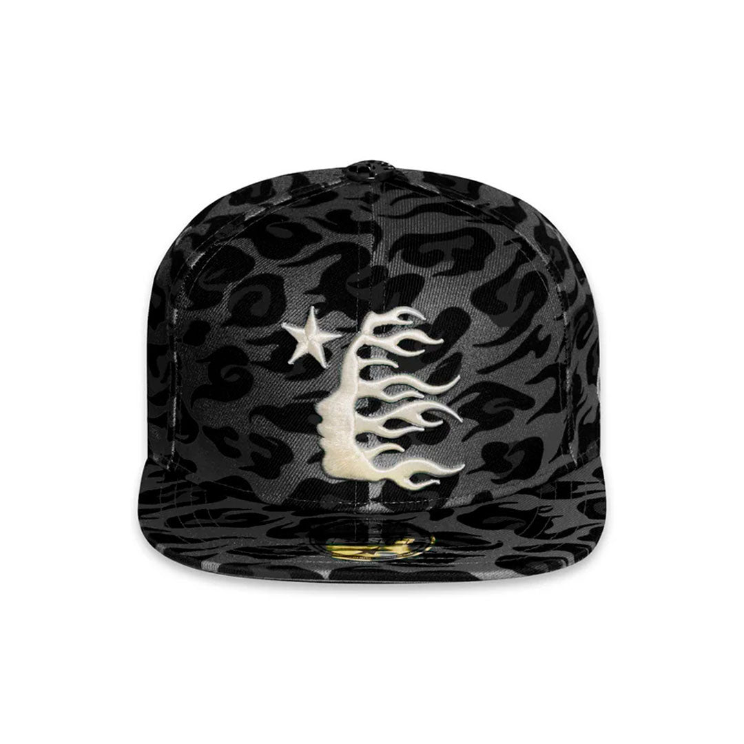 Gorro Hellstar Cheetah Print Fitted Black