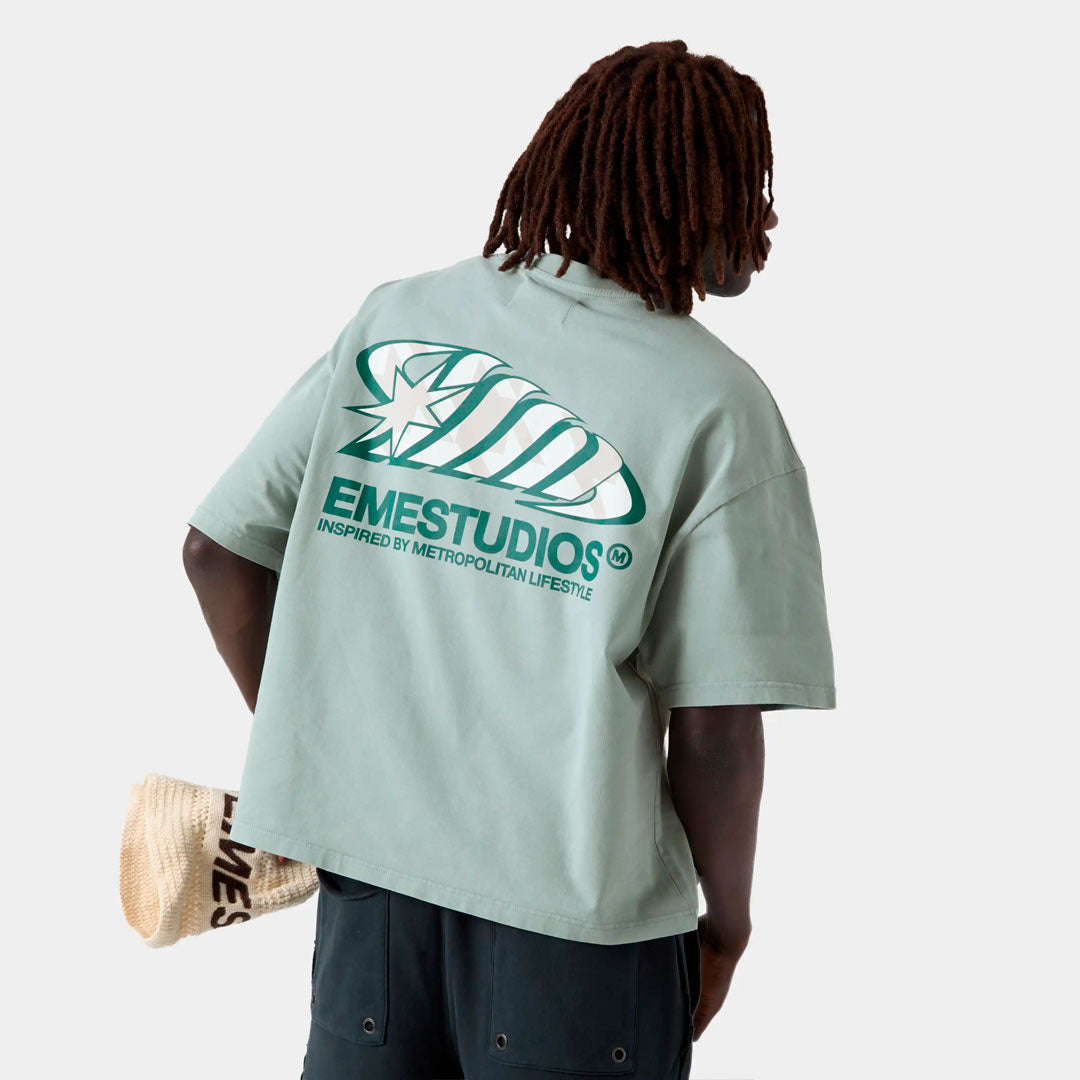 Camiseta Eme Studios Houndstooth Trellis