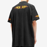 Camiseta Balenciaga Flaming Logo