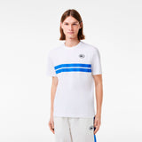 Camiseta Lacoste Abysm en blanco v2