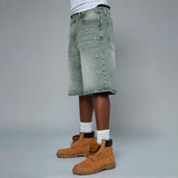 Short Fraternal Denim Astro Washed Olive