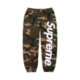 Pantalón Supreme Satin Logo Woodland Camo