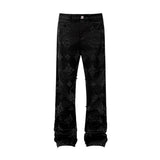 Pantalón Reputation Black Wax Embellish Denim