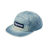 Gorro Supreme Washed Chino Camp Dirty Indigo